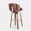 Tabouret tournant 30 "Mid-Century