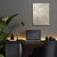  «Metallic» par Design Fabrikken, art mural en verre acrylique, 12 po x 16 po