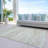 Machine Washable Indoor/Outdoor Christain ACN1246 Beige Rug-109531611