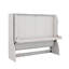 Lit escamotable double avec bureau
