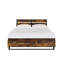 Ensemble de chambre configurable avec lit plateforme 5 pièces Lininger