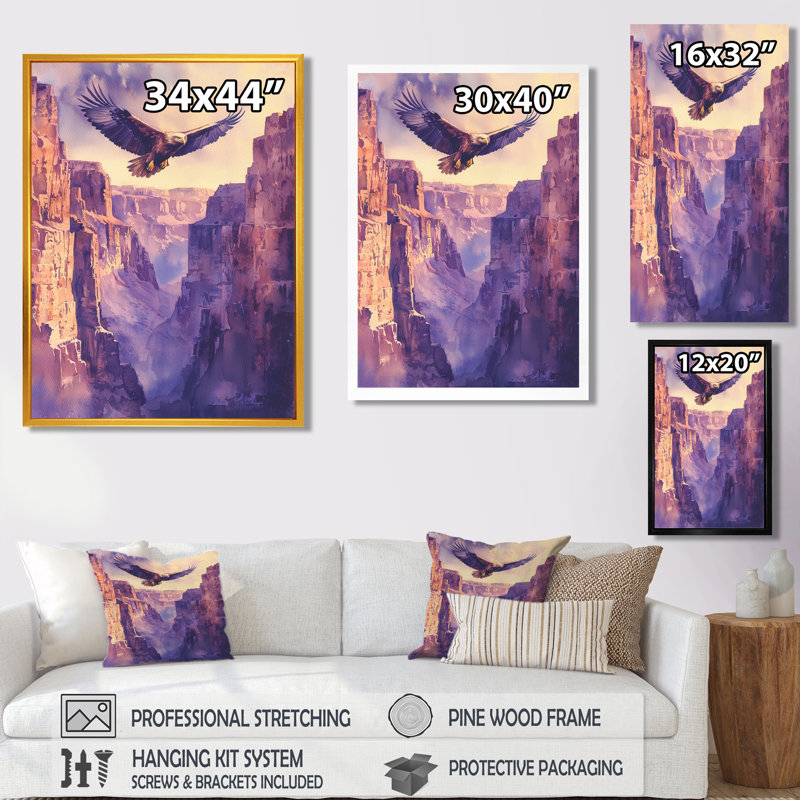 Sawyerville - animaux, reproduction d'art sur toile, H 20 po x l 12 po, Toile tendue, Ne s’applique pas