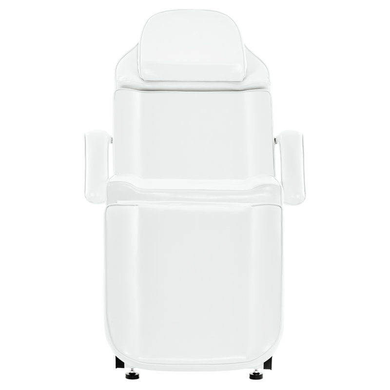Faux Leather Massage Chair, White 