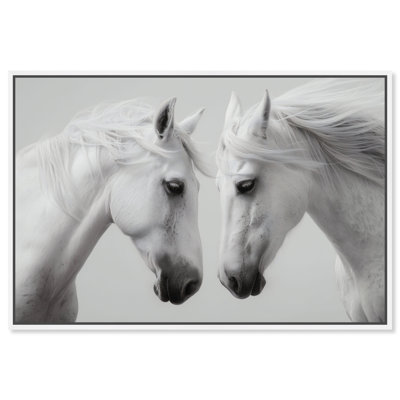 Twin Souls II Print by Oliver Gal