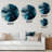 Codei - Abstract Round Metal Art-109588163