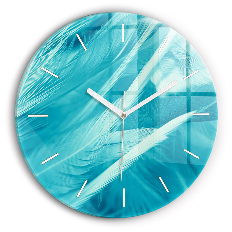 Glass Wall Clock
