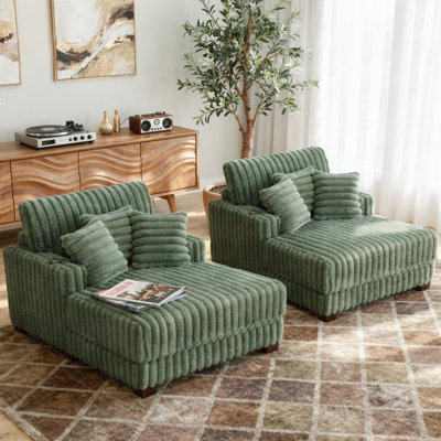 Chaise longue d'intérieur en fausse fourrure