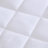 Sleep Philosophy White Serenity Deep Pocket Hypoallergenic Waterproof Queen Mattress Pad-406382770-462933208