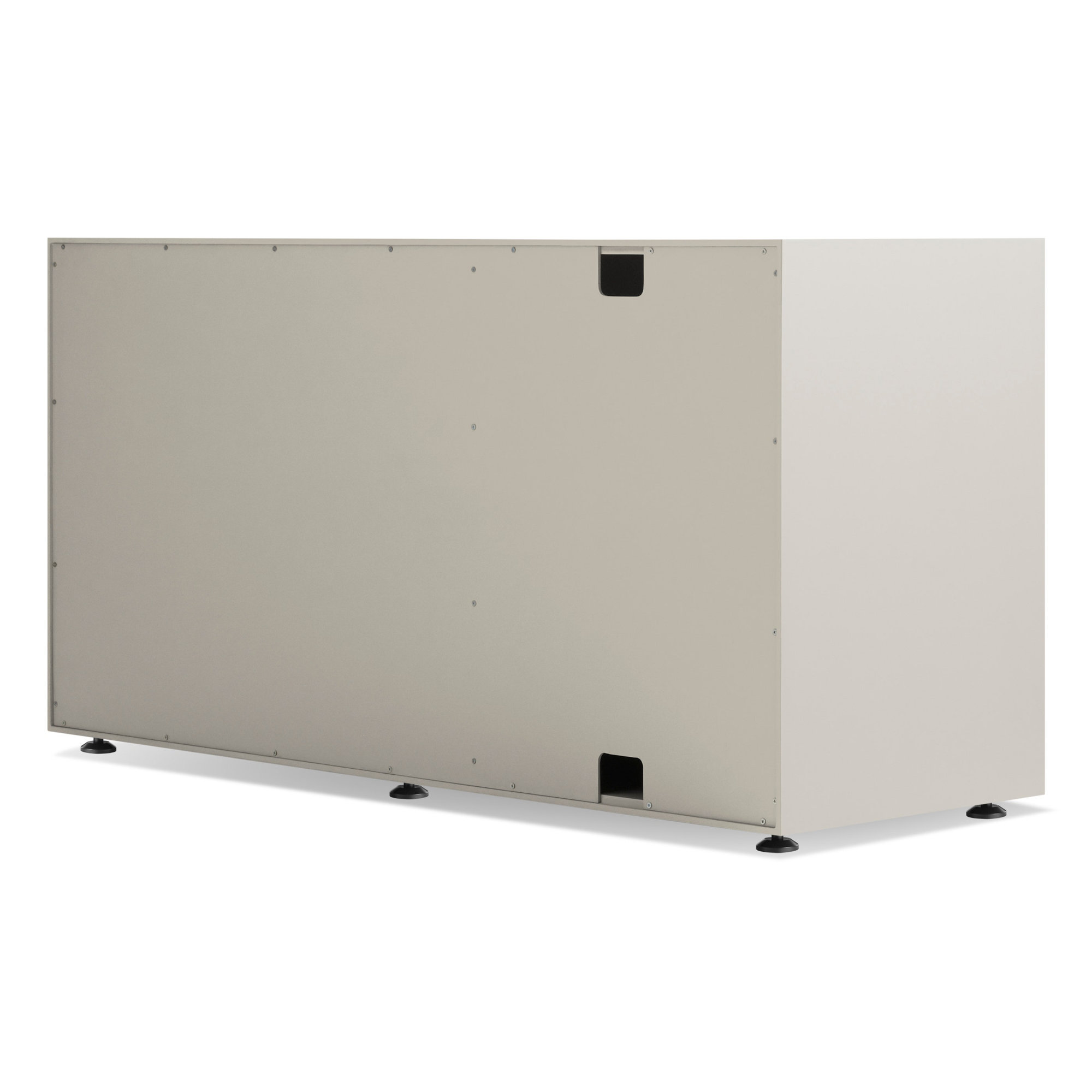 Superchoice 1 Door/3 Drawer Credenza, Putty