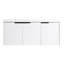 Meuble-lavabo mural de 48 po avec double lavabo et 3 portes Ã  fermeture amortie - Emballage-1156656129