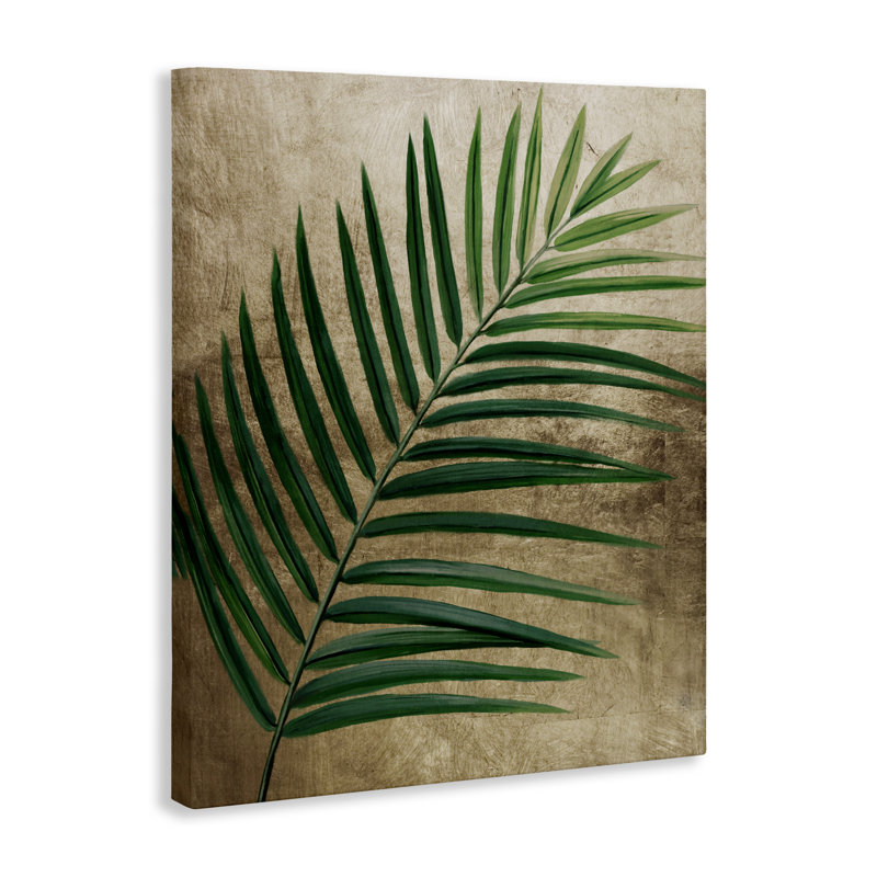 «Earthy Palm Leaf», conception par Anna Lischenko, H 20 po x l 16 po