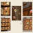 Nine-bucket cabinet decorative cabinet
