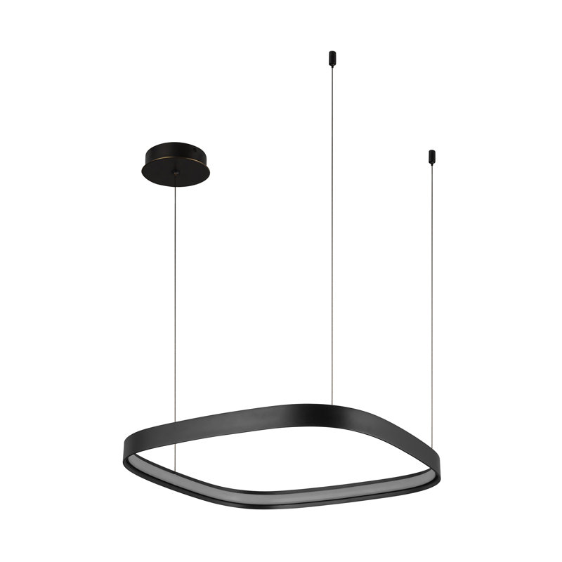 Yukon 1 - Light LED Pendant, 1.5" H x 19.75" W x 19.75" D, Urban Bronze