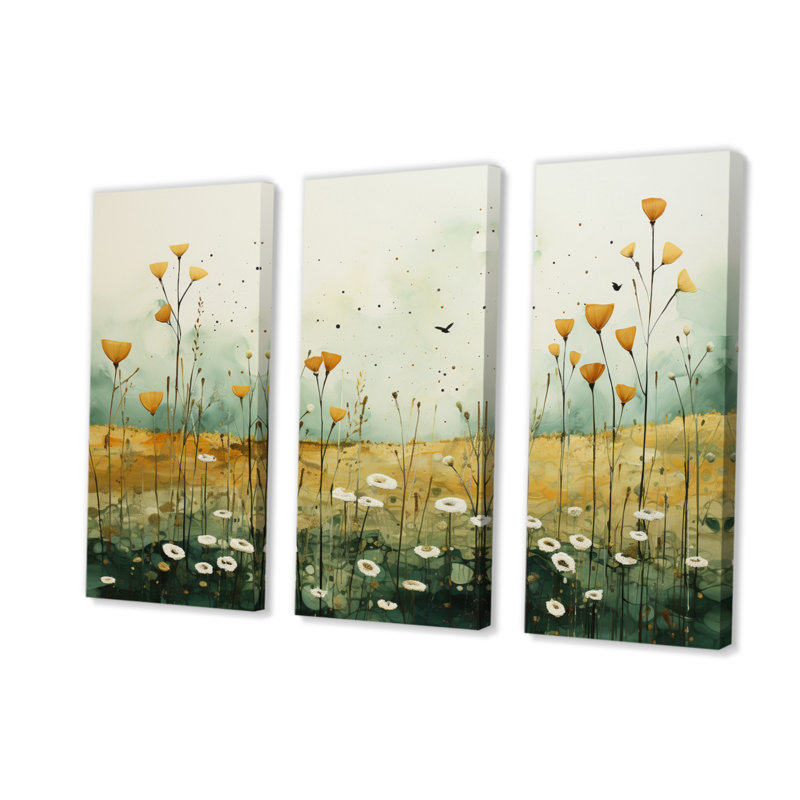 Whispering Meadows I 3 pièces, H 28 po x l 36 po x P 1 po