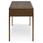 Harper 48"W Solid Hardwood Mid-Century Modern Small Writing Desk with 2 Drawers and Flip-Down Tray-1389931997-1389932002