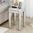 Errika Mirrored End Table