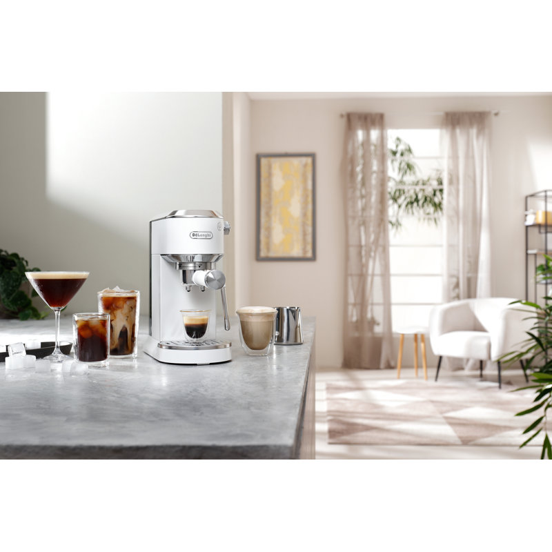 Dedica Duo Manual Coffee Machine White, White
