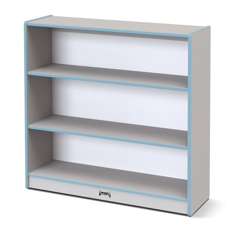 Bibliothèques arc-en-ciel, H 59,5 po x l 36,5 po x P 11,5 po, Coastal Blue
