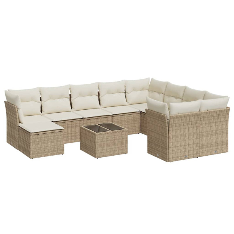 Ensemble de canapé de jardin Vidaxl