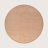 Round Mixed Material Coffee Table With Shelf-1342383414