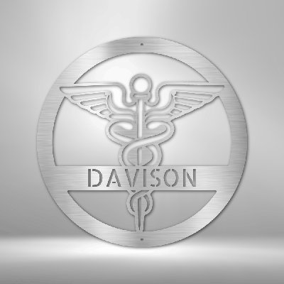 Monogramme d'infirmière personnalisé