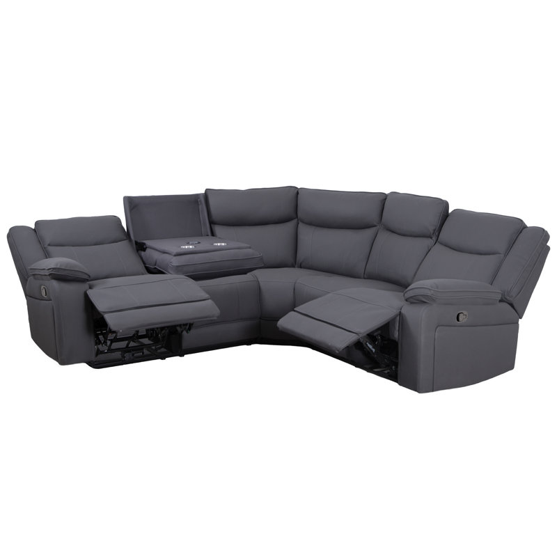 Maplewood Milan Manual Recliner Armchair - Mocha, 102" H x 157" W x 95" D, Does Not Apply, Power