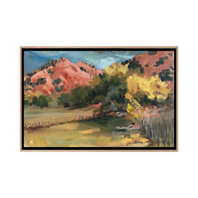 Pasture Land Chimayo 1 Piece Wall Art on Canvas