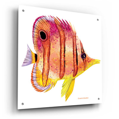 «New Fish 4» par Olga et Alexey Drozdov - peinture sans cadre