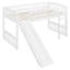 Lit mezzanine simple avec glissoire et échelle-2003330388
