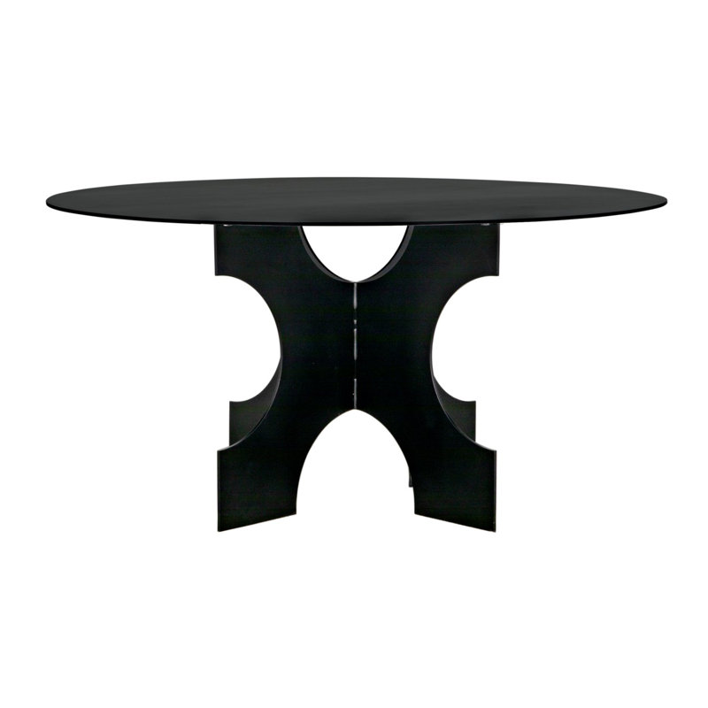 Element Round Metal Dining Table