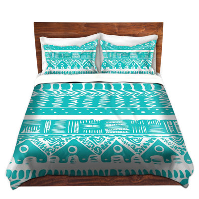 Ensemble de housse de couette boho aztec