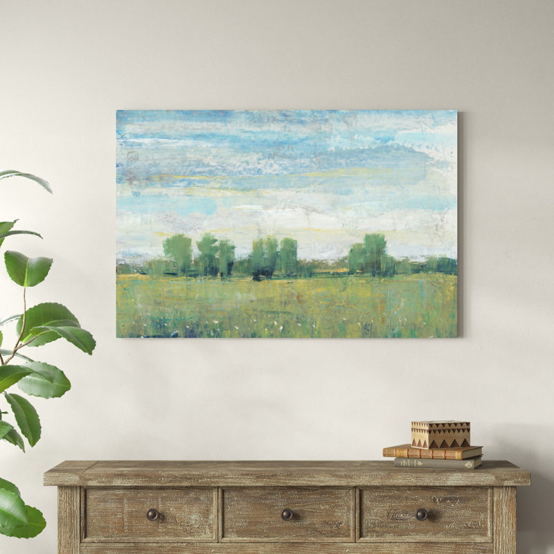 Splendeur au printemps I, H 32 po x l 48 po x P 1,25 po