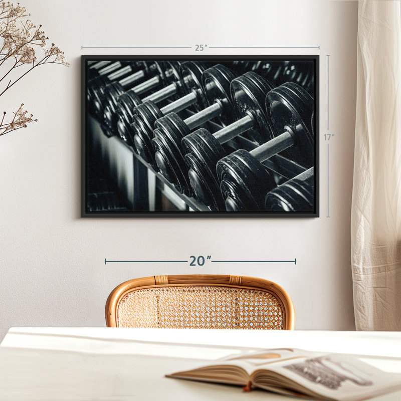 «Workout Loop Wall Art», H 17 po x l 25 po