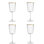 10 verres à vin 10 Strawberry Street Grace