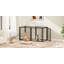 Cage pour chien chenil pour petits chiens de taille moyenne, parc pour chiots avec plateau-327451054