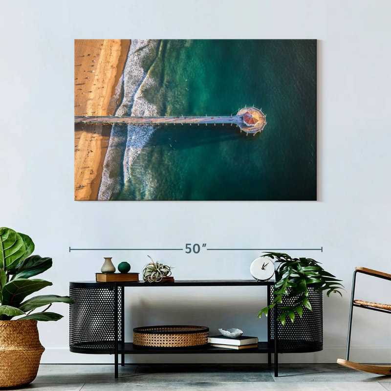 Aletra Pier à Manhattan Beach, H 32 po x l 48 po
