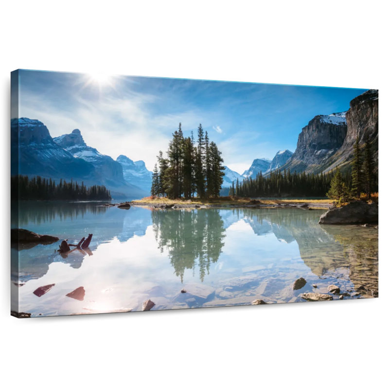 Alvord Scenic Spirit Island, H 16 po x l 24 po