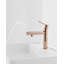 Robinet pour salle de bain à poignée simple deux-en-un Fountain and Flow-120650299