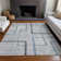Premium Machine Washable Prisco Gray Rug