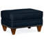 Repose-pieds rectangulaire en cuir véritable de 28,5 po de largeur Reddish-52503480-52503469-52503471