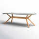 Amira 87'' Ceramic Outdoor Dining Table