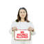 No Weenies permis (paquet de 2) en aluminium 7 po x 10 po