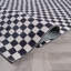 Tapis d'intérieur antidérapant à carreaux miniature anthracite, lavable à la machine-1002931511-1002931534