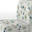 Motif à pois Enchanted Gardens - Fauteuil de chambre rembourré moderne, fauteuil d'appoint à pois