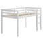 Lit mezzanine en bois avec échelle-1159635196