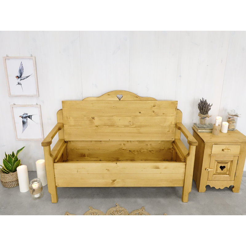 Dambrosio Solid Wood Storage Bench