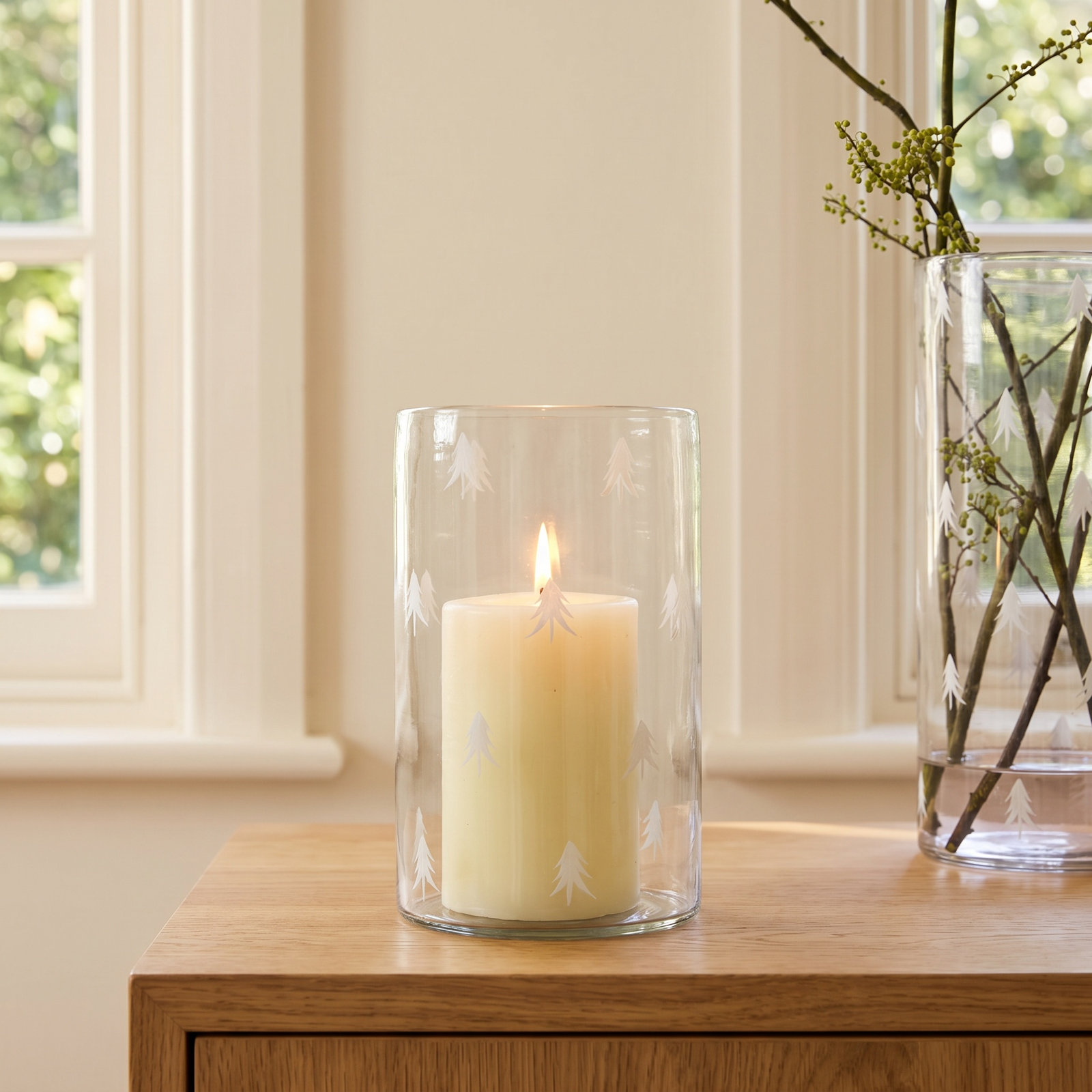 Votive Candle Holder, 10" H x 6" W x 6" D