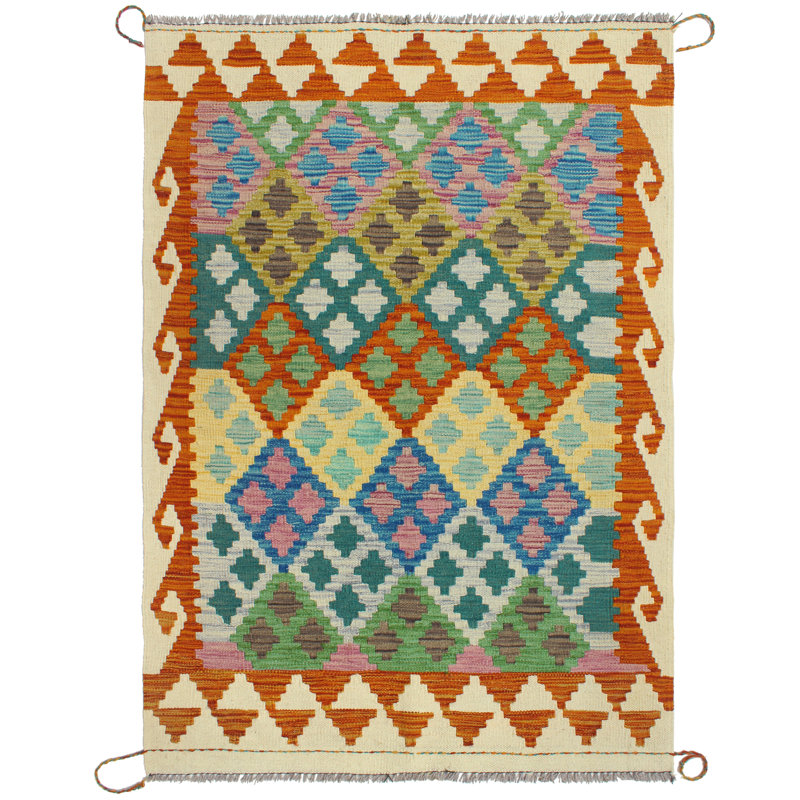 Flatweave Panya Green Rug
