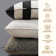 Square Toss Pillow Striped Throw Pillow
