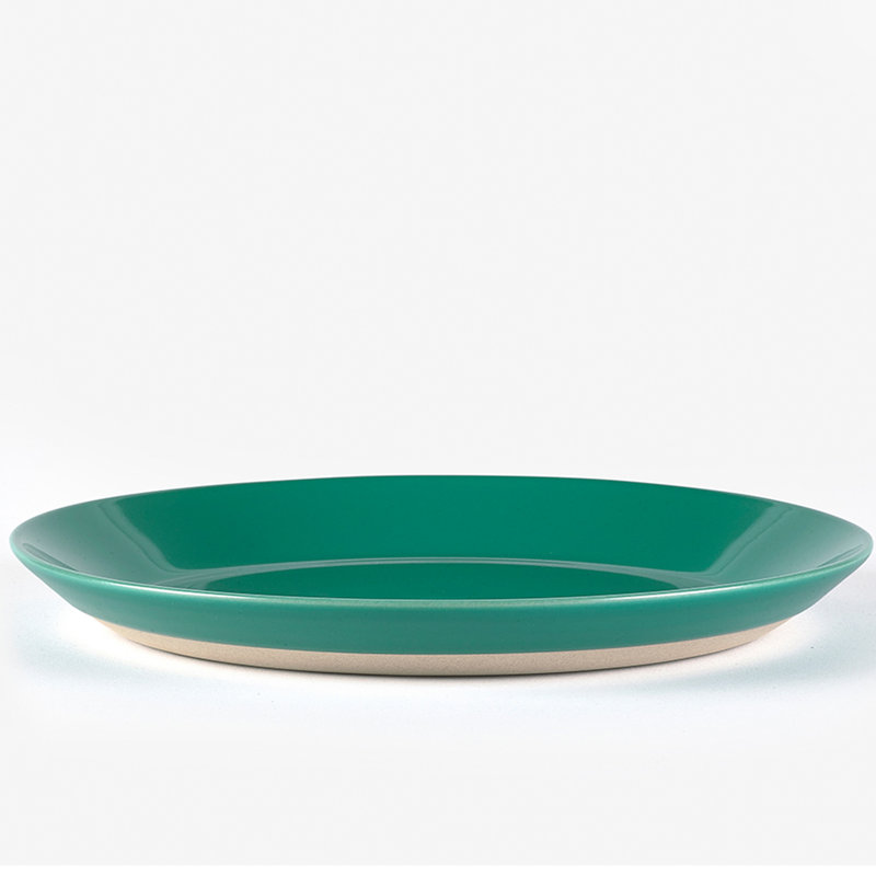 Sur La Table Colour Me Happy Set Of 4 Dinner Plate 27.5cm, Green